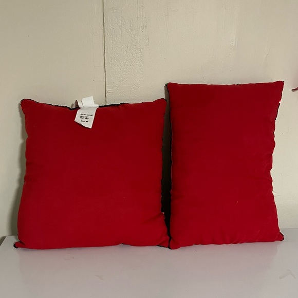 3 for $30. 2 sequined throw cushions. - Picture 2 of 3